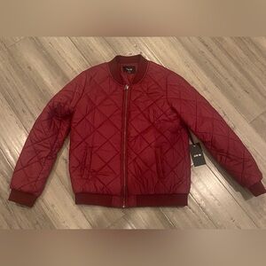 Active USA Quilted Bomber Jacket